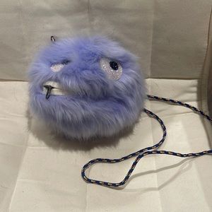 Crewcuts monster purse for little girls lilac